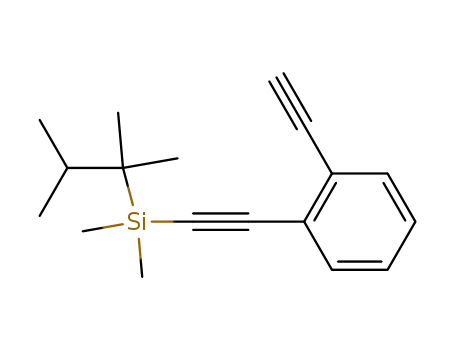 Silane, [(2-ethynylphenyl)ethynyl]dimethyl(1,1,2-trimethylpropyl)-