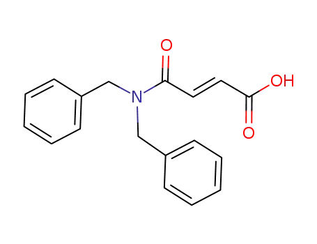 2-Butenoic acid, 4-[bis(phenylmethyl)amino]-4-oxo-, (2E)-