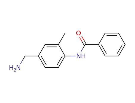 Molecular Structure of 389602-74-8 (3-methyl-4-(phenylcarbonylamino)-benzylamine)