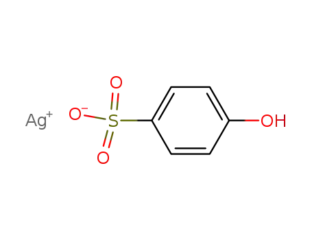 Benzenesulfonic acid, 4-hydroxy-, monosilver(1+) salt