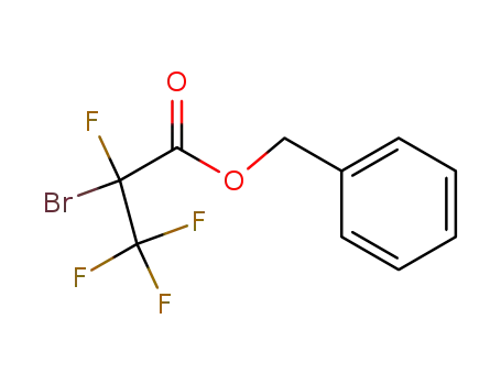Propanoic acid, 2-bromo-2,3,3,3-tetrafluoro-, phenylmethyl ester