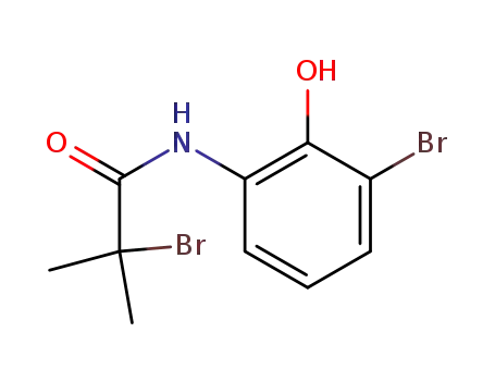 2-bromo-N-(3-bromo-2-hydroxyphenyl)-2-methylpropanamide