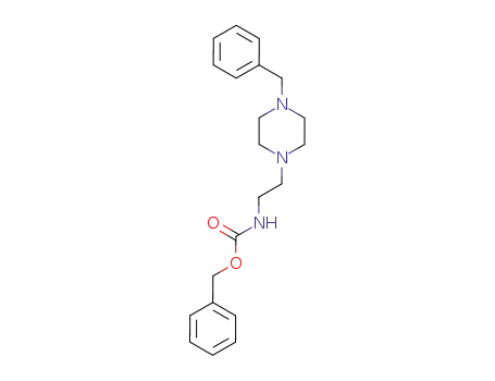 Carbamic acid, [2-[4-(phenylmethyl)-1-piperazinyl]ethyl]-, phenylmethyl
ester