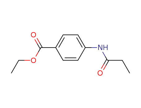 Molecular Structure of 132371-06-3 (ethyl 4-(propionylamino)benzoate)