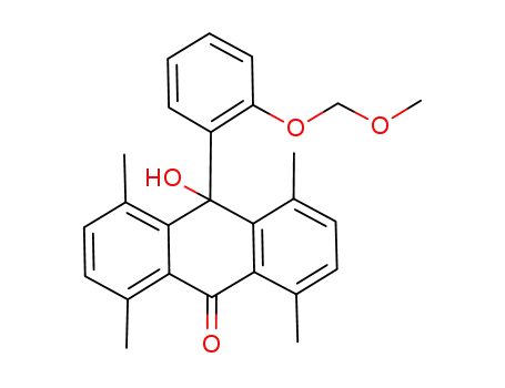 10-hydroxy-10-(2-methoxymethoxyphenyl)-1,4,5,8-tetramethylanthrone