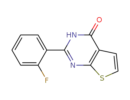 2-(2-fluoro-phenyl)-3H-thieno[2,3-d]pyrimidin-4-one