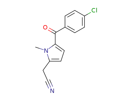 1H-Pyrrole-2-acetonitrile, 5-(4-chlorobenzoyl)-1-methyl-
