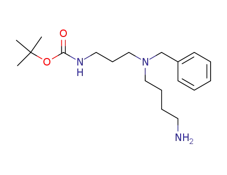 Carbamic acid, [3-[(4-aminobutyl)(phenylmethyl)amino]propyl]-,
1,1-dimethylethyl ester