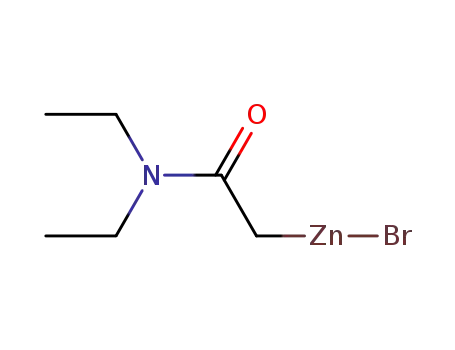 Molecular Structure of 50653-15-1 (Zinc, bromo[2-(diethylamino)-2-oxoethyl]-)