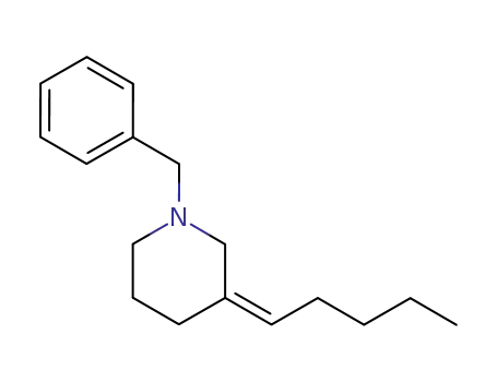 1-benzyl-(Z)-3-(1-pentylidene)piperidine