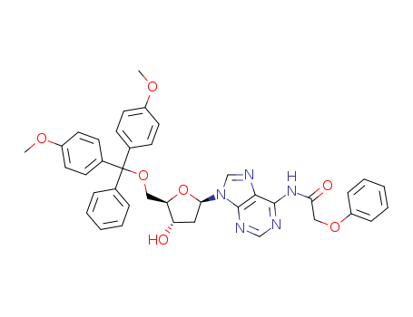 Adenosine,5'-O-[bis(4-methoxyphenyl)phenylmethyl]-2'-deoxy-N-(2-phenoxyacetyl)-