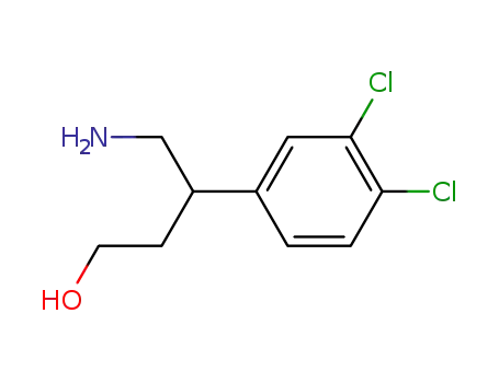 Molecular Structure of 135936-36-6 ((R) (+) DICHLOROPHENYL AMINO ALCOHOL)