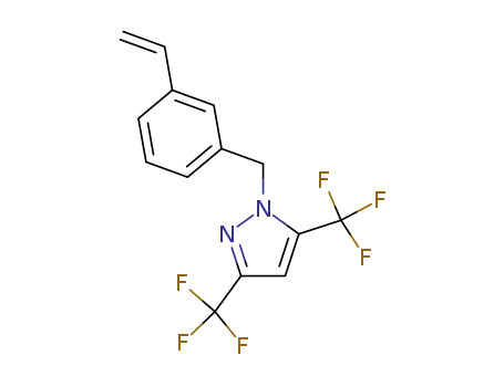 3,5-bis-trifluoromethyl-1-(3-vinyl-benzyl)-1<i>H</i>-pyrazole