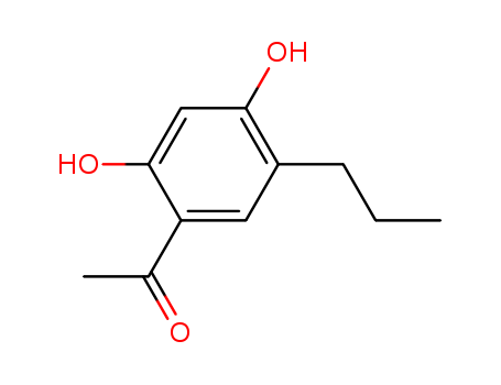 1-(2,4-Dihydroxy-5-propylphenyl)ethan-1-one
