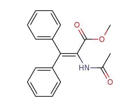 2-acetylamino-3,3-diphenylacrylic acid methyl ester