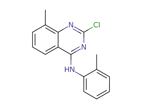 4-Quinazolinamine, 2-chloro-8-methyl-N-(2-methylphenyl)-