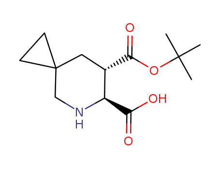 5-Azaspiro[2.5]octane-6,7-dicarboxylic acid, 7-(1,1-dimethylethyl)
ester, (6S,7S)-