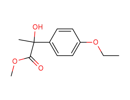 Molecular Structure of 888498-57-5 (methyl 2-(4-ethoxyphenyl)lactate)