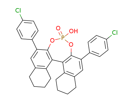 R-4-?oxide-2,?6-?bis(4-?chlorophenyl)?-?8,?9,?10,?11,?12,?13,?14,?15-?octahydro-?4-?hydroxy-Dinaphtho[2,?1-?d:1',?2'-?f]?[1,?3,?2]?dioxaphosphepin