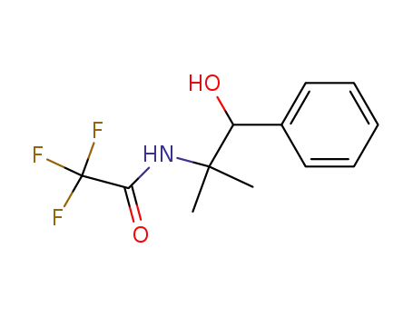 Acetamide, 2,2,2-trifluoro-N-(2-hydroxy-1,1-dimethyl-2-phenylethyl)-