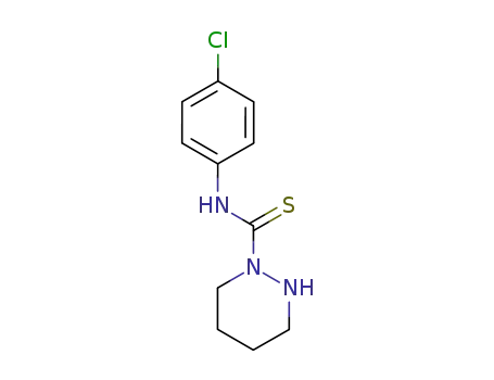 Molecular Structure of 59925-81-4 (N-(4-chlorophenyl)tetrahydropyridazine-1(2H)-carbothioamide)