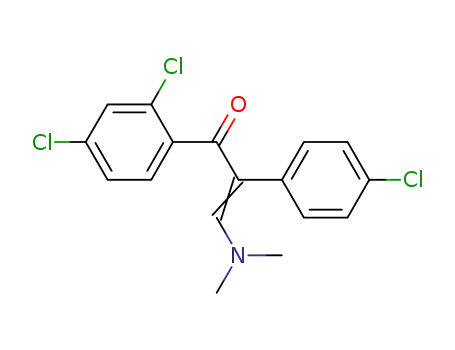 2-Propen-1-one,
2-(4-chlorophenyl)-1-(2,4-dichlorophenyl)-3-(dimethylamino)-