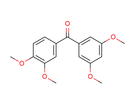 Molecular Structure of 116496-27-6 (Methanone, (3,4-dimethoxyphenyl)(3,5-dimethoxyphenyl)-)