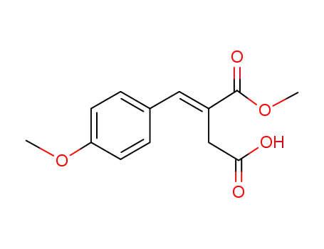 (3E)-3-(methoxycarbonyl)-4-(4-methoxyphenyl)but-3-enoic acid