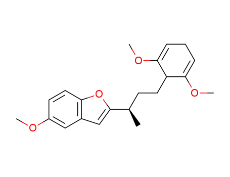 2-[(R)-3-(2,6-dimethoxycyclohexa-2,5-dienyl)-1-methylpropyl]-5-methoxybenzofuran