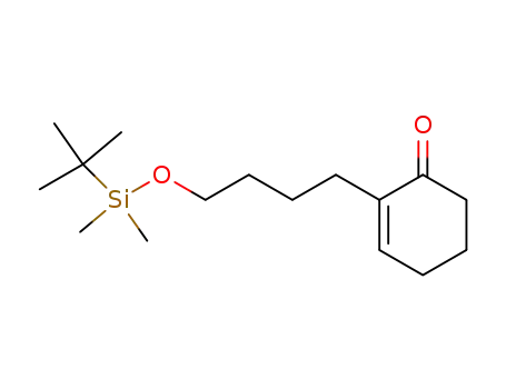 2-Cyclohexen-1-one, 2-[4-[[(1,1-dimethylethyl)dimethylsilyl]oxy]butyl]-