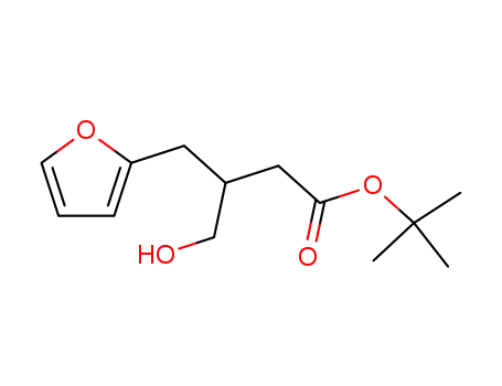 4-furan-2-yl-3-hydroxymethyl-butyric acid <i>tert</i>-butyl ester