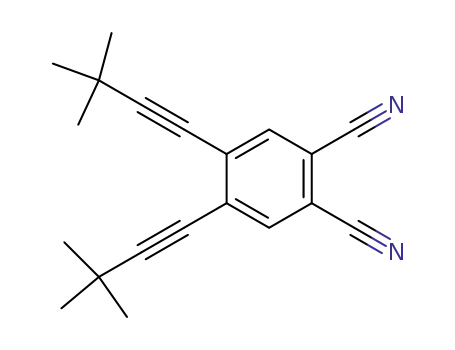 1,2-Benzenedicarbonitrile, 4,5-bis(3,3-dimethyl-1-butynyl)-