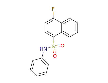 4-fluoro-N-phenylnaphthalene-1-sulfonamide