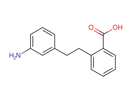 Molecular Structure of 15196-54-0 (Benzoic acid, 2-[2-(3-aminophenyl)ethyl]-)