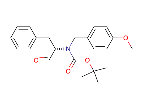 (S)-2-[N-tert-butoxycarbonyl-N-(4′-Methoxybenzyl)amino]-3-phenylpropionaldehyde