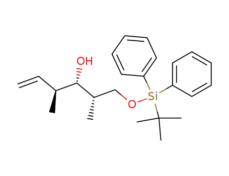 5-Hexen-3-ol, 1-[[(1,1-dimethylethyl)diphenylsilyl]oxy]-2,4-dimethyl-,
(2S,3S,4S)-