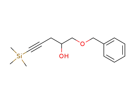 1-Benzyloxy-5-trimethylsilanyl-pent-4-yn-2-ol