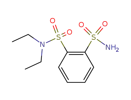 Molecular Structure of 77888-52-9 (2-(N,N-Diethylaminosulfonyl)benzenesulfonamide)