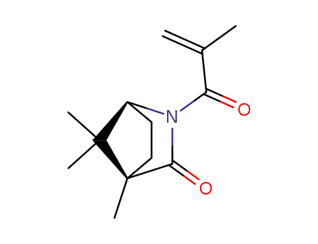2-Azabicyclo[2.2.1]heptan-3-one,
4,7,7-trimethyl-2-(2-methyl-1-oxo-2-propenyl)-, (1S)-