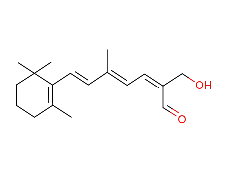 2,4,6-Heptatrienal,
2-(hydroxymethyl)-5-methyl-7-(2,6,6-trimethyl-1-cyclohexen-1-yl)-,
(Z,E,E)-