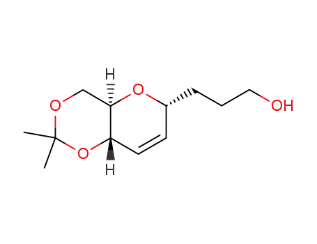 (4aR,6R,8aS)-4,4a,6,8a-Tetrahydro-2,2-dimethylpyrano<3,2-d>-m-dioxin-6-propanol