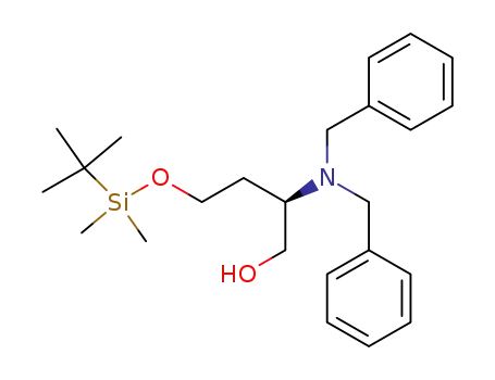 (2R)-4-{[tert-butyl(dimethyl)silyl]oxy}-2-(dibenzylamino)butan-1-ol