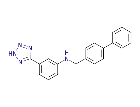 Biphenyl-4-ylmethyl-[3-(2H-tetrazol-5-yl)phenyl]amine