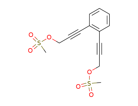 2-Propyn-1-ol, 3,3'-(1,2-phenylene)bis-, dimethanesulfonate