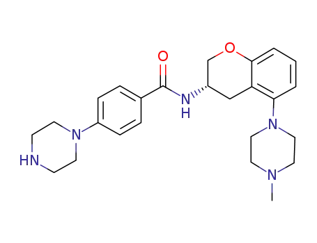 (S)-N-[5-(4-Methylpiperazin-1-yl)-3,4-dihydro-2H-1-benzopyran-3-yl]-4-(piperazin-1-yl)benzamide
