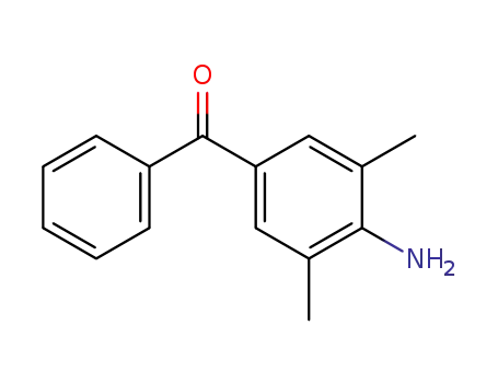 Molecular Structure of 31684-74-9 (Methanone, (4-amino-3,5-dimethylphenyl)phenyl-)