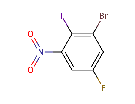 1-Bromo-5-fluoro-2-iodo-3-nitrobenzene