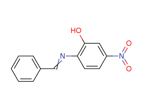 2-(benzylideneamino)-5-nitro-phenol cas  5932-03-6