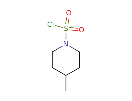 Molecular Structure of 41483-70-9 (4-methylpiperidine-1-sulfonyl chloride(SALTDATA: FREE))