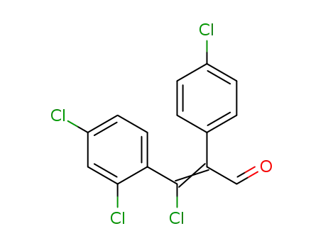3-chloro-2-(4-chlorophenyl)-3-(2,4-dichlorophenyl)-acrylaldehyde